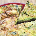 Recette de tarte au poulet et courgettes