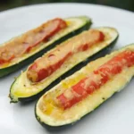 Recette de courgettes aux knakis