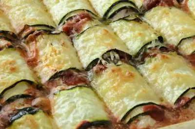 Recette de cannelloni de courgettes