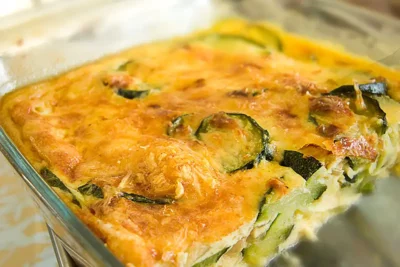 Recette de gratin de courgette aux échalotes