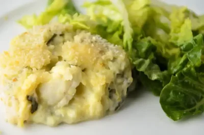 Recette de parmentier de poisson aux courgettes