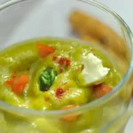 Verrine courgette et poisson