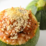 Recette de courgette ronde farcie au thon