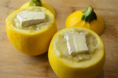 Faricr les courgettes de fromage