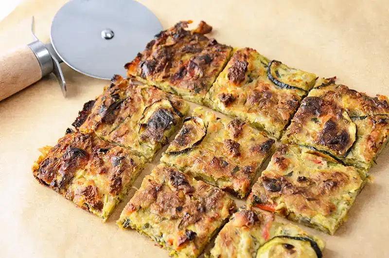 Scarpaccia de courgette et parmesan – Cuisiner les courgettes